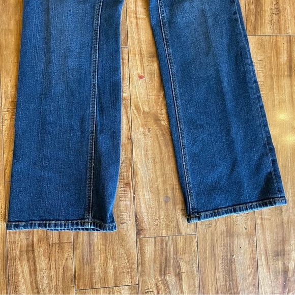 MICHAEL KORS Women’s Blue Straight Boot Cut Jeans Denim Size 8 - Picture 3 of 11